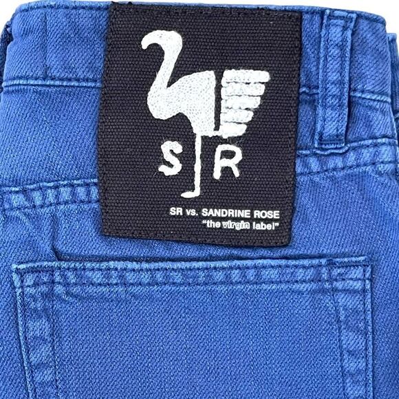 Sandrine Rose By Free People Women's College Blue Jeans Size 25 NWT - Luxury 🌟 - Picture 8 of 14